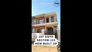 107 SQ YARD ( 21 x 46 ) , DOUBLE STORY 3 BEDROOM LUXURY HOUSE TOUR WITH INTERIOR #MOHALI | PM Villas