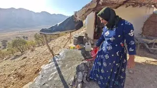 From Mountain Struggles to Village Work | The Brave Nomadic Mother and Her Children