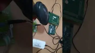 Barcode scanner interface with Renesas RX111 microcontroller.