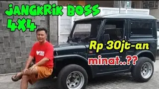 Jimny Jangkrik boss 4x4 #suzuki #suzukijimny #jimnylj80 #jimnyjangkrik #jimny4x4 #jimnymurah #katana