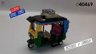 LEGO 40469 Tuk Tuk - 2021 Collection - Speed Build - Compact Lego Builds