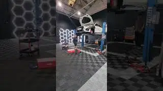 Workshop Flooring | Mechanics Garage | PPF Car Wrapping Studio | Modular | Garage Goals UK Flooring