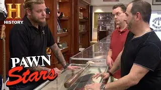 Ty Cobb, Joe Sewell Game Used Signed Bat | Pawn Stars