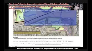 9.22.20 Patricia McPherson Presentation to SC Airport Marina Group- FALSE PREMISE: BALLONA TIDAL BAY