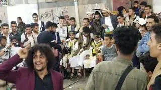 اقوة رقصة لملاطف حميدي في عرس بلال ومعاذ الجبري