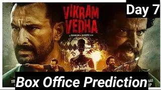 Vikram Vedha Box Office Prediction Day 7