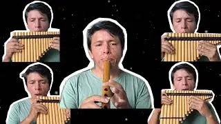 Pentatonix   Get Lucky Pan Flute Version, Zampo&ntilde;a y Quena by Sandro Santamaria B