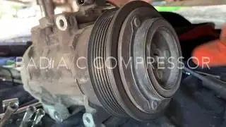 2008 Ford F-250 A/C compressor replaced