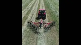 First cut with the H&S AR2210 Action Rake