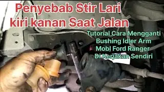 Tutorial on How to Install Idler Arm Bushings on a Ford Ranger