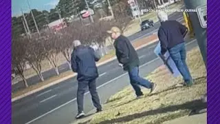 Bystander&rsquo;s video shows ICE protesters attacked at Longview intersection