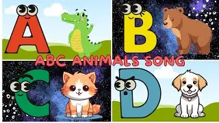 ABC Animal Phonics Song for Babies and Kids | Learn Letters with Fun Creatures!