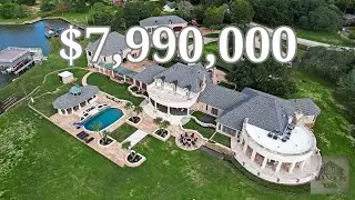 Unparalleled $7.99M Waterfront Estate in Seabrook, Texas | Luxury House Tour