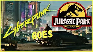 Cyberpunk 2077 goes Jurassic Park