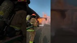 GoPro | A Firefighter's POV 🎬 Erik Fernandez #Shorts #Firefighting