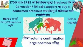 आजको NEPSE अपडेट: बजार &lsquo;Prepare to Move&rsquo; Phase मा, रणनीति के?|Nepali Share Market News|