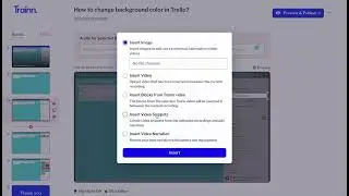 How to import one video into another?