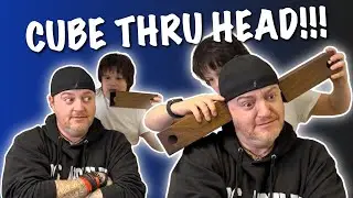 Cube Thru Head: A Mind-Bending Illusion!