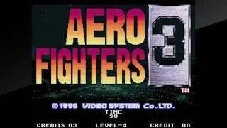 ACA NEOGEO AERO FIGHTERS 3 - (Mao Mao, Level 4 Difficulty, English Version)