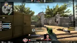 CS:GO - TSM vs. VP - Xyp9x Teamkill on karrigan