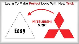 Coreldraw Tips and Tricks 02 | Create Mitsubishi logo Design in Corel draw