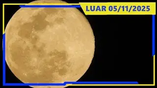 LINDO LUAR do DIA 05/11/2025 estando na Pousada Casa de Taipa ®