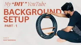 Creating My YouTube DIY Background Setup | Aesthetic Transformation | PART-1