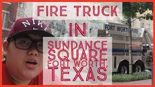 SUNDANCE SQUARE IN FORT WORTH,TX x VLOG