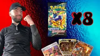 OUVERTURE DE 8 BOOSTERS ZÉNITH SUPRÊME POKÉMON !