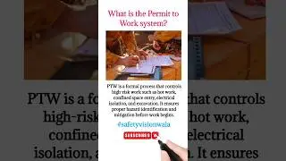 Permit to Work System Explain in Hindi #permittowork #shorts #viral #viralshorts