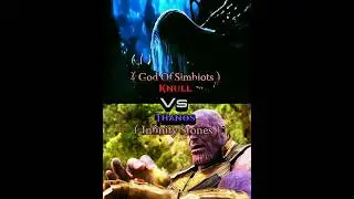 Knull ( VTLD ) vs Thanos With Infinity Stones #marvel#shorts