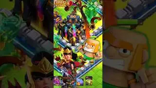 Queen Action Figure vs. TH17 Clash of Clans#coc#clashofclans