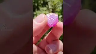 Pink Aura Quartz Crystal Part 2 #quartz #crystals