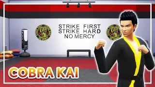 Cobra Kai Dojo | Sims 4 Speed Build