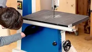 Sega a nastro verticale per legno 800w Scheppach basa3 - Per chi dell'hobby f&agrave; una professione! -