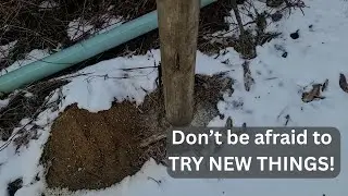 Trying Something New on the Farm | Wet Ground Fence Posts That Worked