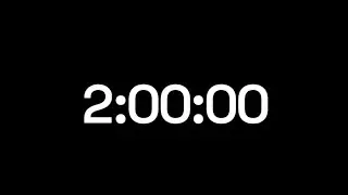 2 Hour Timer ⏱  Stay Focused &ndash; Countdown with Alarm