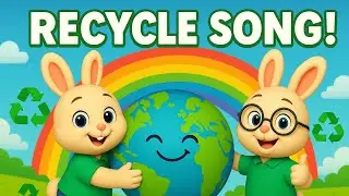 ♻️ Recycle Song for Kids | Easy 3-R Nursery Rhyme 🌎 (COCOLA)