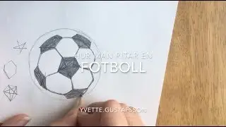 Hur man ritar en fotboll