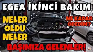 Egea 2. Bakım Ne Kadar Tuttu? | Neler Değişti? | Yağ Eksiltme Son Durum? | #Vlog | Oto Bilgi