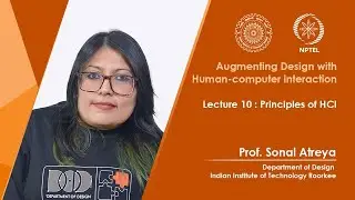 Lecture 10: Principles of HCI