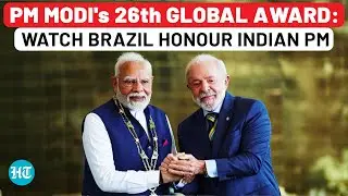 Full Event: PM Modi Conferred With Brazil's Highest Civilian Honour - His 26th Global Award| India