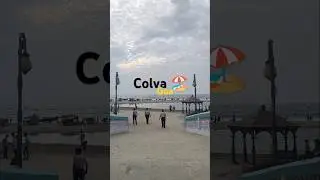 Colva beach Goa ⛱️ #sunset #colva #goa #2025 #goatourism