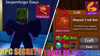 COMO DESBLOQUEAR O NPC DE CRAFT DAS NOVAS ESPADAS + COMO PEGAR OS NOVOS MATERIAIS! KING LEGACY