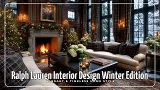 Ralph Lauren Interior Design Winter Edition | Elegant & Timeless Home Style