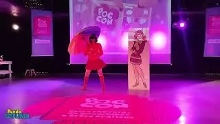 Apresenta&ccedil;&atilde;o Final de Velma de Scooby-Doo no Concurso Cosplay Lip Sync Challenge na Poc Con 2023