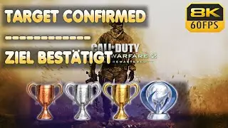 Call of Duty Modern Warfare 2 Campaign Remastered | Target Confirmed | Trophy | Achievement Guide