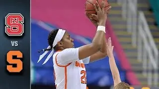NC State vs. Syracuse 2016 ACC Women's Basketball Tournament Highlights