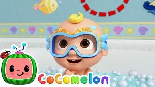 Fun Fish Bath Time Play | Cocomelon | Moonbug Kids Food & Family Cartoons for Kids
