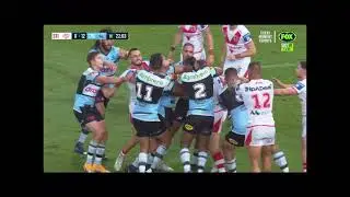 Sharks and Dragons come to blows over Dufty